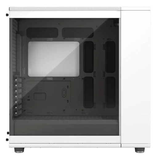 Fractal North XL Clear TG Full Tower Case - White 